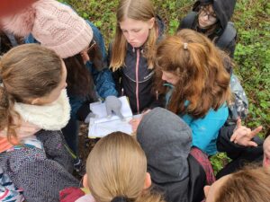 orientation en forêt